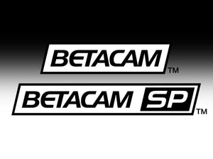 Beta, Betacam and Betacam SP