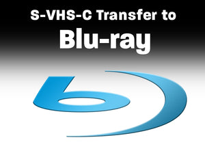 S-VHS, VHS, VHS-C to Blu-ray