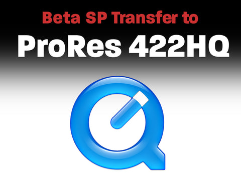 Betacam, Betacam SP to ProRes 422 HQ